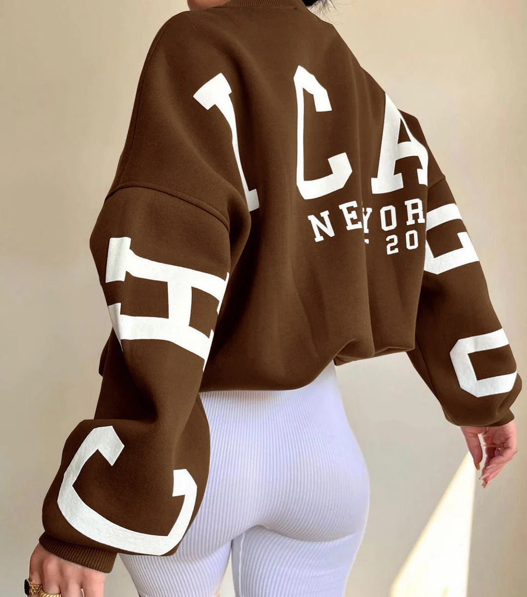 Donna | Women's Oversized Crewneck Sweatshirt - Image 5