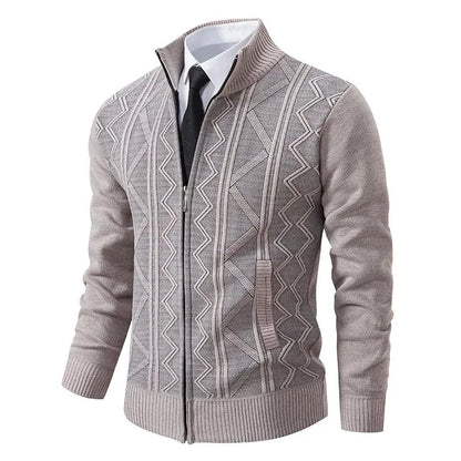 Jeff | Men's Zip-Up Puffer Jacket - Image 8