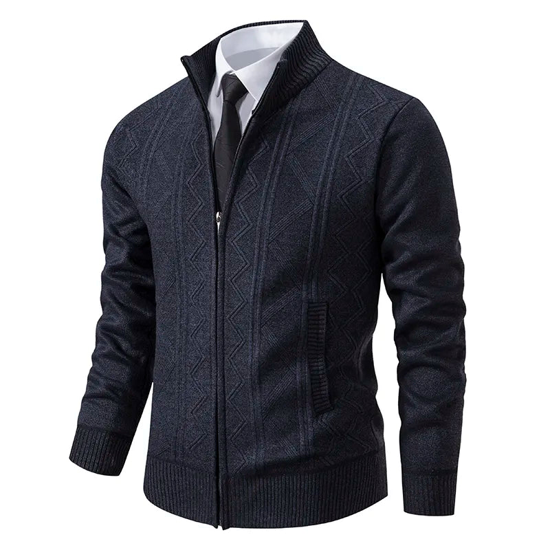 Jeff | Men's Zip-Up Puffer Jacket - Image 7