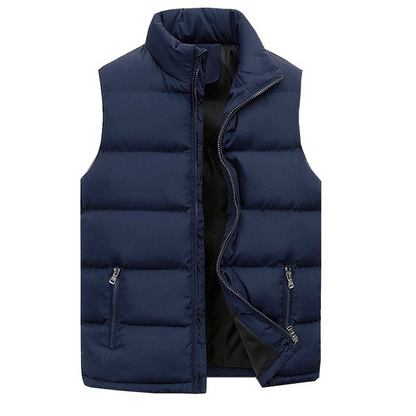 Bo | Men's Quilted Puffer Vest - Image 2