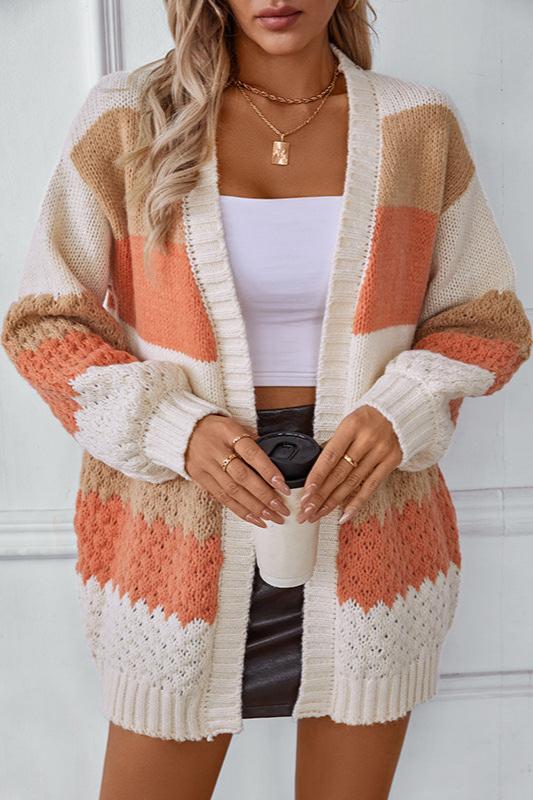 Amber | Women's Oversized Knit Cardigan - Image 3