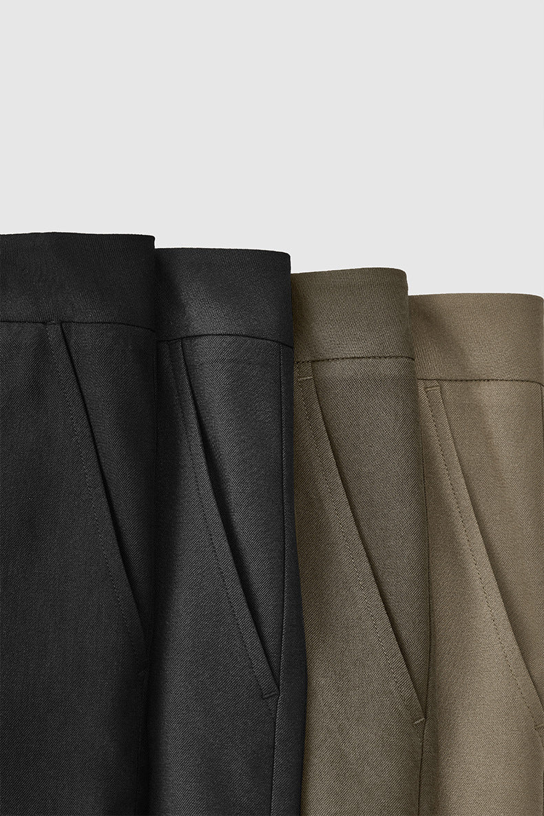 Miles | Men's Wide Leg Dress Pants - Image 10