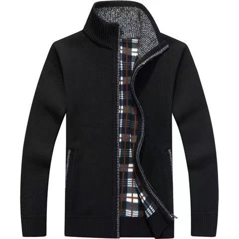 Cyrus | Men's Full Zip Knit Jacket - Image 2