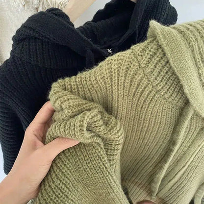 Sofia | Women's Zip-Up Hooded Sweater - Image 3