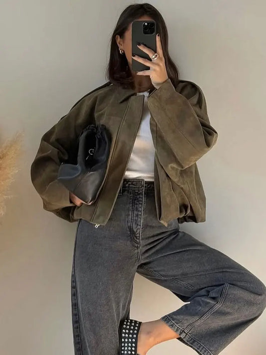 Ann | Women's Oversized Jacket - Image 1