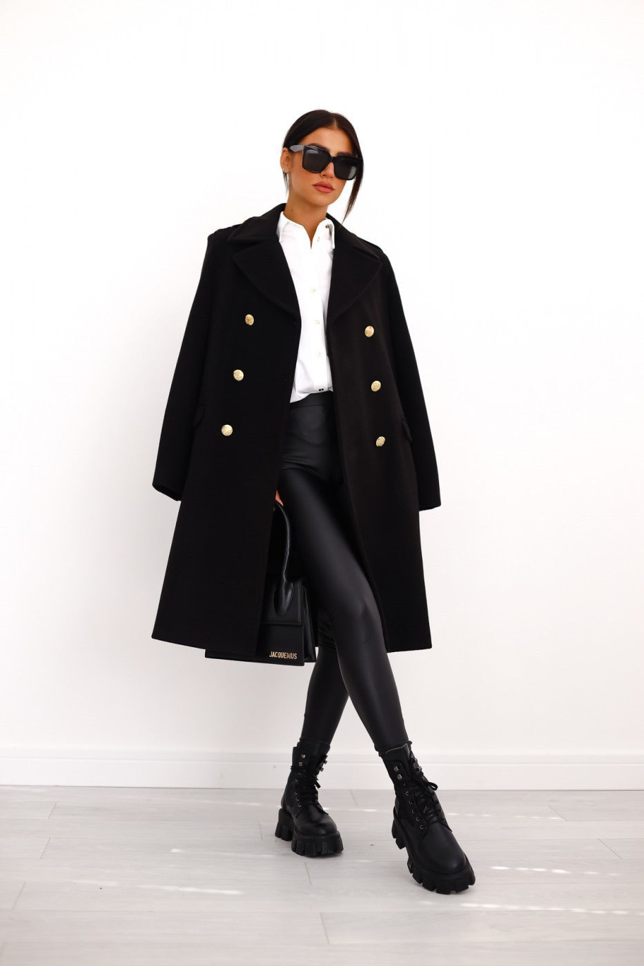 Mckenzie | Women's Double Breasted Overcoat - Image 2