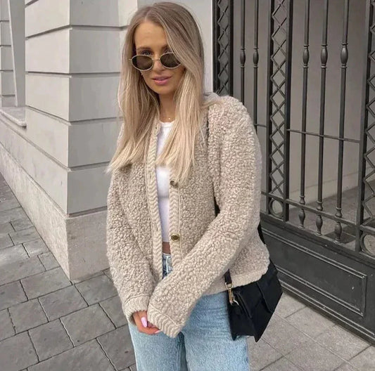 Georgia | Women's Button Front Cardigan Jacket - Image 1