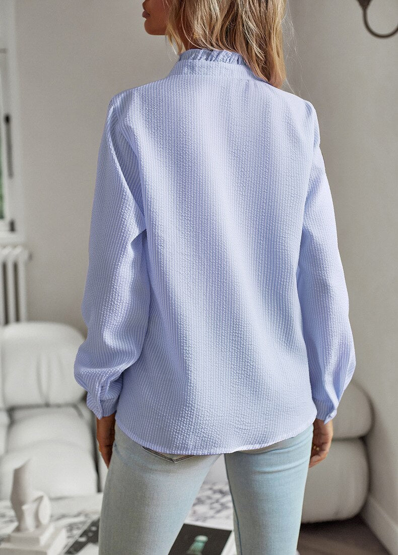 Lila | Elegant Ruffle Blouse for Women - Image 11