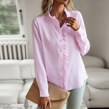 Lila | Elegant Ruffle Blouse for Women - Image 15