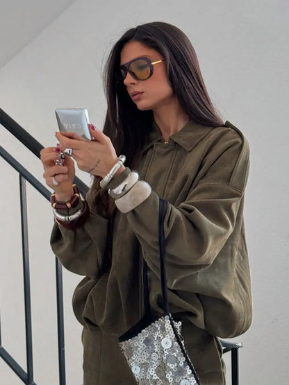 Ann | Women's Oversized Jacket - Image 5