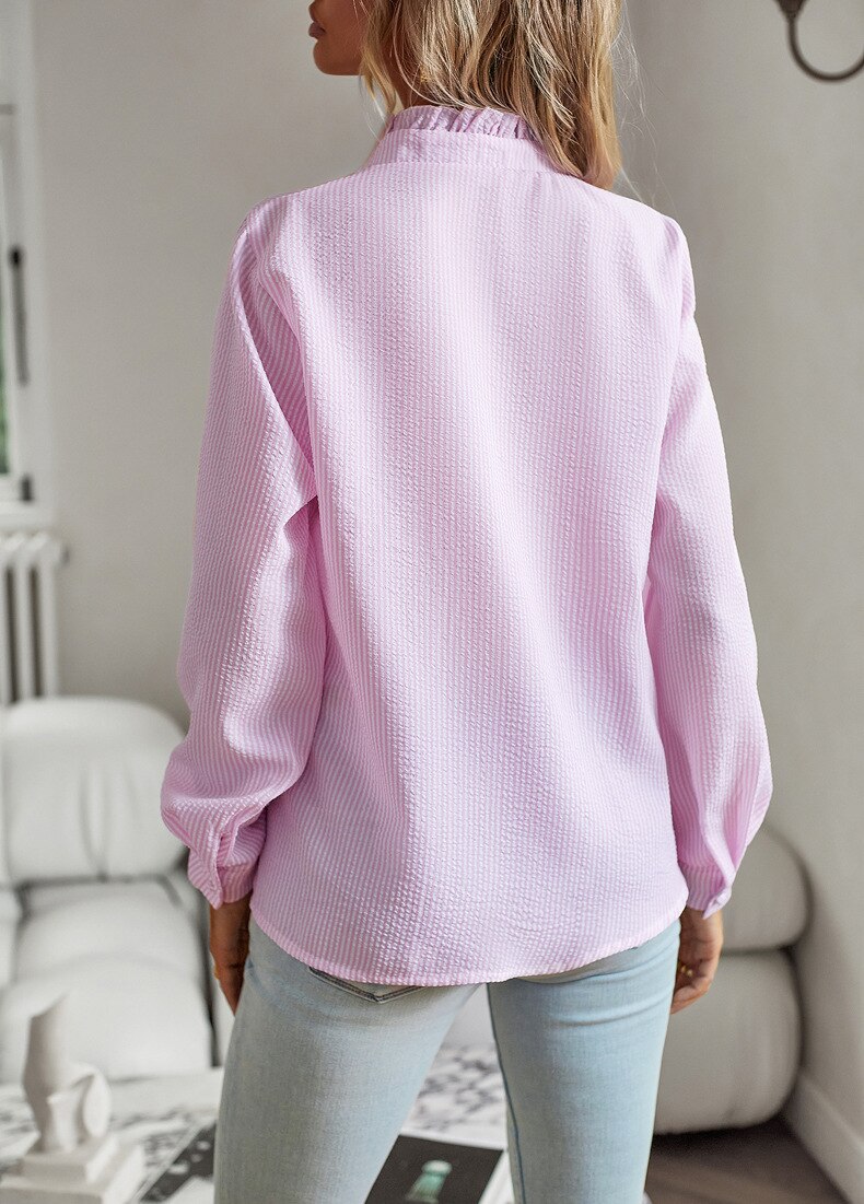 Lila | Elegant Ruffle Blouse for Women - Image 16