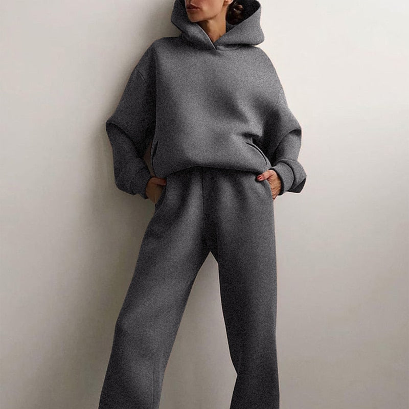 Esther | Women's Relaxed Fit Hoodie Jogger Set - Image 8