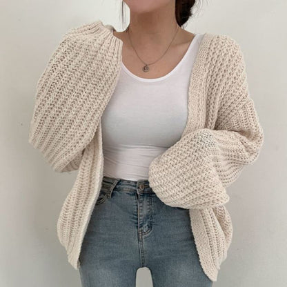 Jemma | Women's Oversized Open Front Cardigan - Image 4