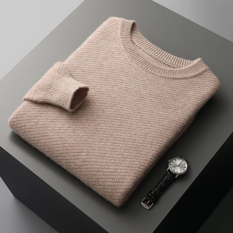 Kris | Men's Crew Neck Sweater - Image 4