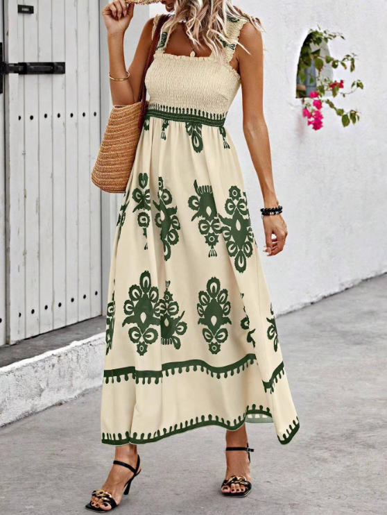 Lauren | Summer Bohemian Long Dress - High-Quality Fabric - Image 1