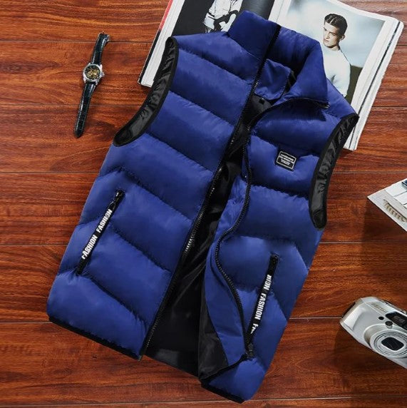 Carlton | Men's Puffer Vest Jacket - Image 4