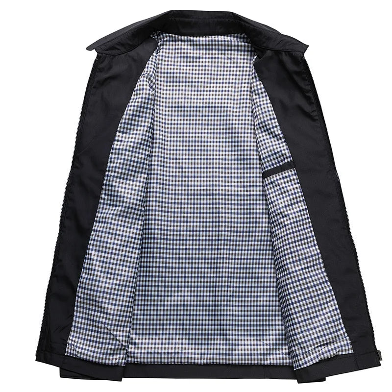Drake | Men's Zip-Up Casual Jacket - Image 2