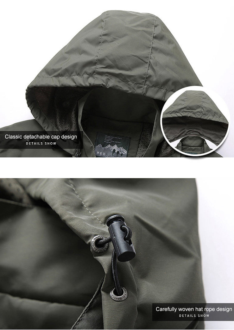 Zane | Men's Hooded Casual Jacket - Image 8