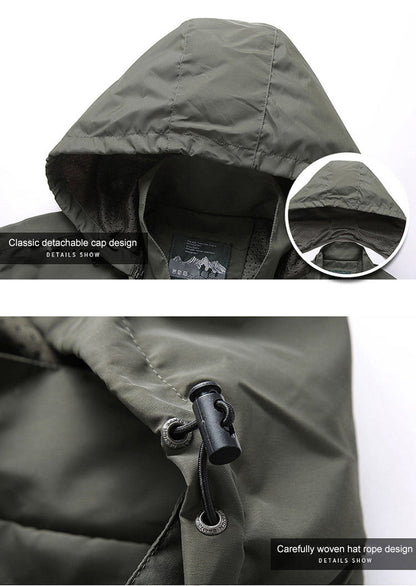 Zane | Men's Hooded Casual Jacket - Image 8