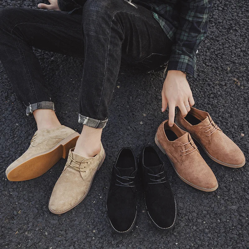 Jacob | Suede Business Shoes for Men - Stylish & Comfortable - Image 3