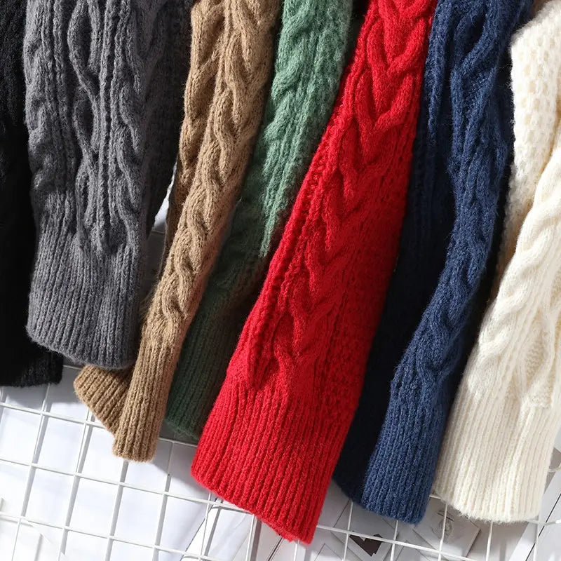 Morgan | Men's Crewneck Patterned Sweater - Image 3