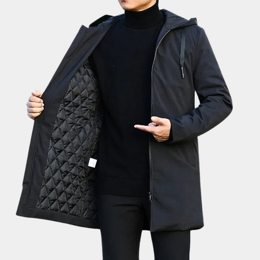 Teddy | Men's Hooded Zip-Up Casual Jacket - Image 1