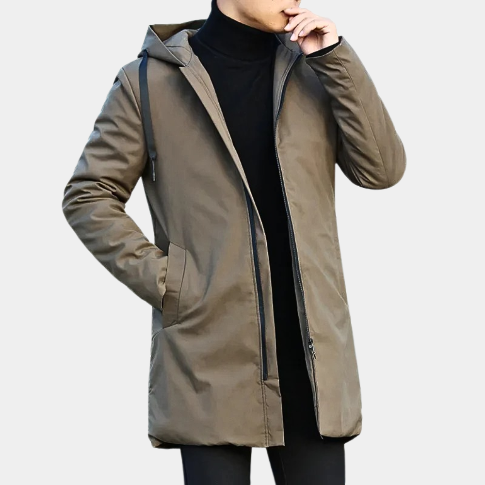 Teddy | Men's Hooded Zip-Up Casual Jacket - Image 4