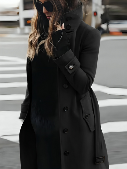 Sandra | Women's Belted Trench Coat - Image 4