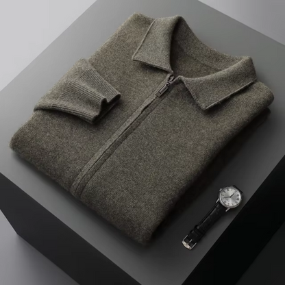 Robert | Men's Zip Up Sweater - Image 12