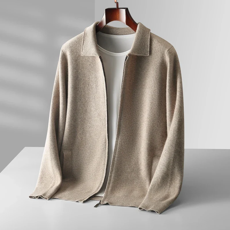 Robert | Men's Zip Up Sweater - Image 5