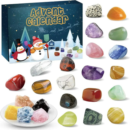 Advent Calendar – 24 Natural Crystal Treasures