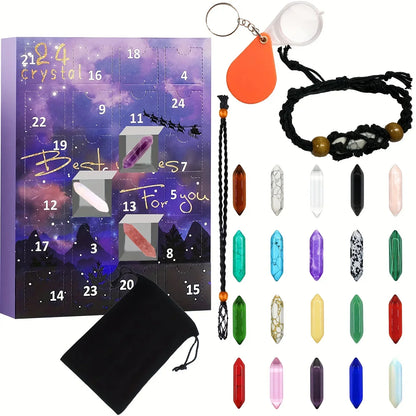 Advent Calendar – 24 Natural Crystal Treasures