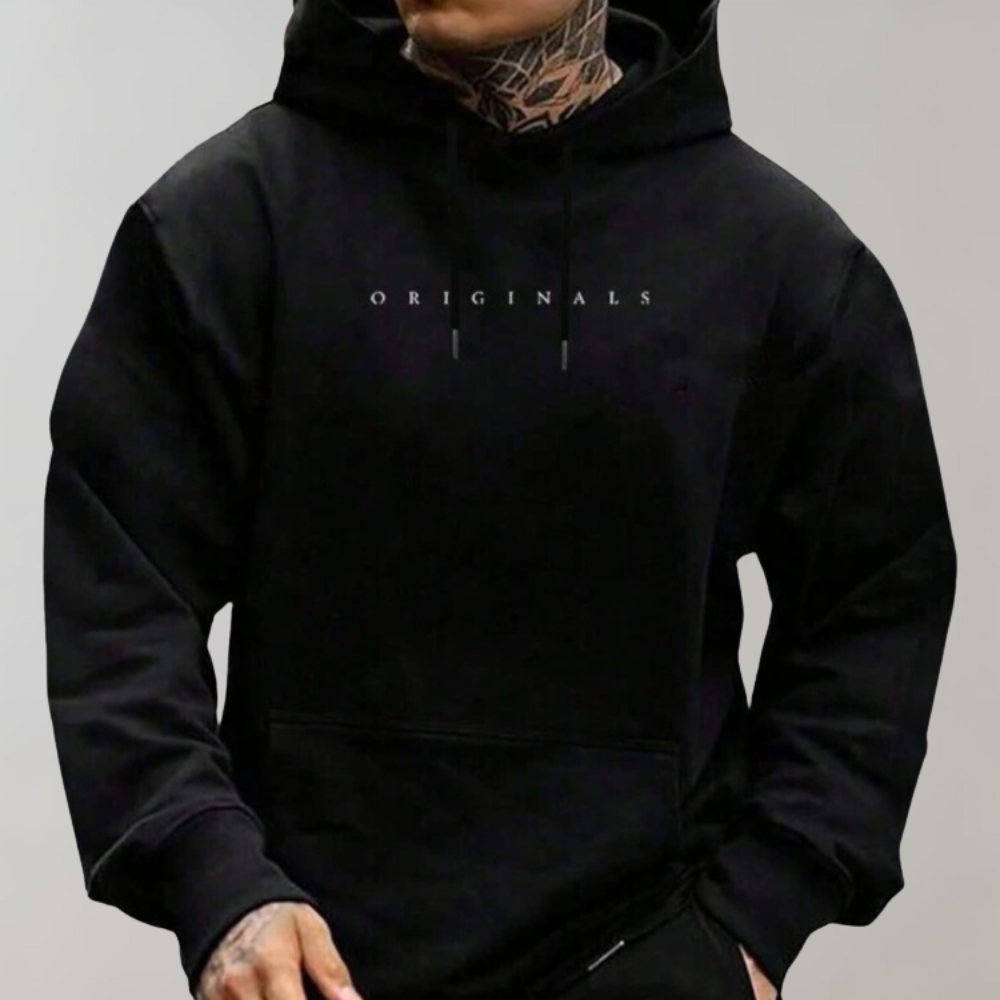 Albert | Men's Long-Sleeved Pullover Hoodie