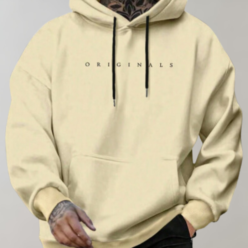 Albert | Men's Long-Sleeved Pullover Hoodie