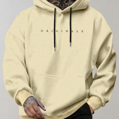 Albert | Men's Long-Sleeved Pullover Hoodie