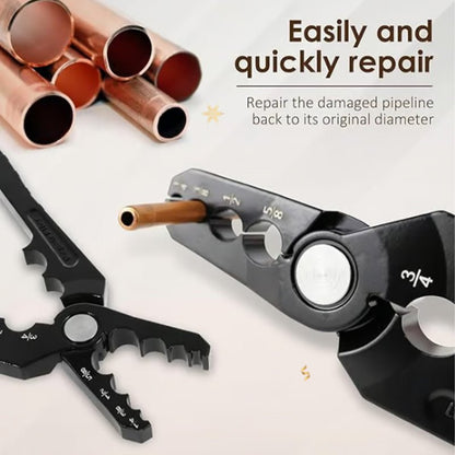 Alloy Tube Rounder Pliers with 6-Hole Design