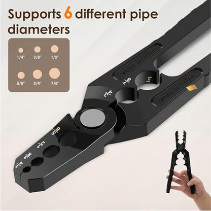 Alloy Tube Rounder Pliers with 6-Hole Design