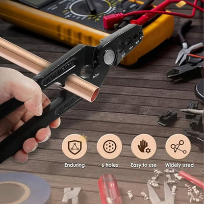 Alloy Tube Rounder Pliers with 6-Hole Design