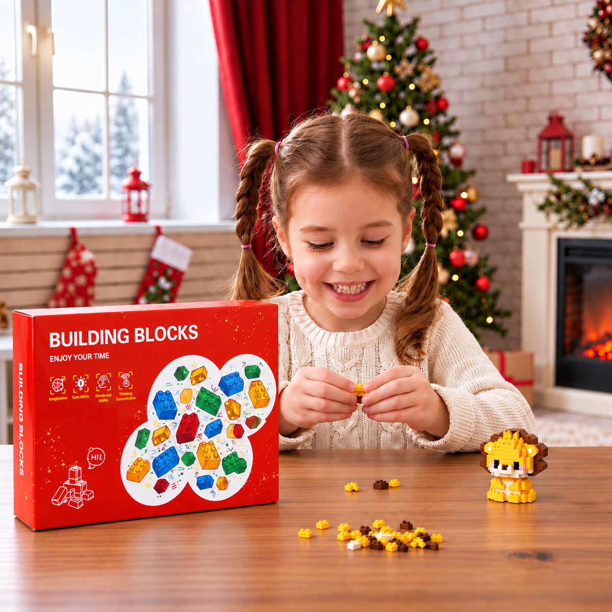 Animal Building Block Advent Calendar – 24 Days of Cute Building Figures