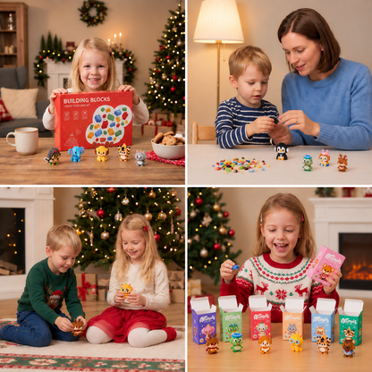 Animal Building Block Advent Calendar – 24 Days of Cute Building Figures