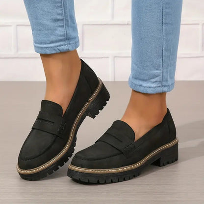 Anine | Women's Chunky Platform Loafers
