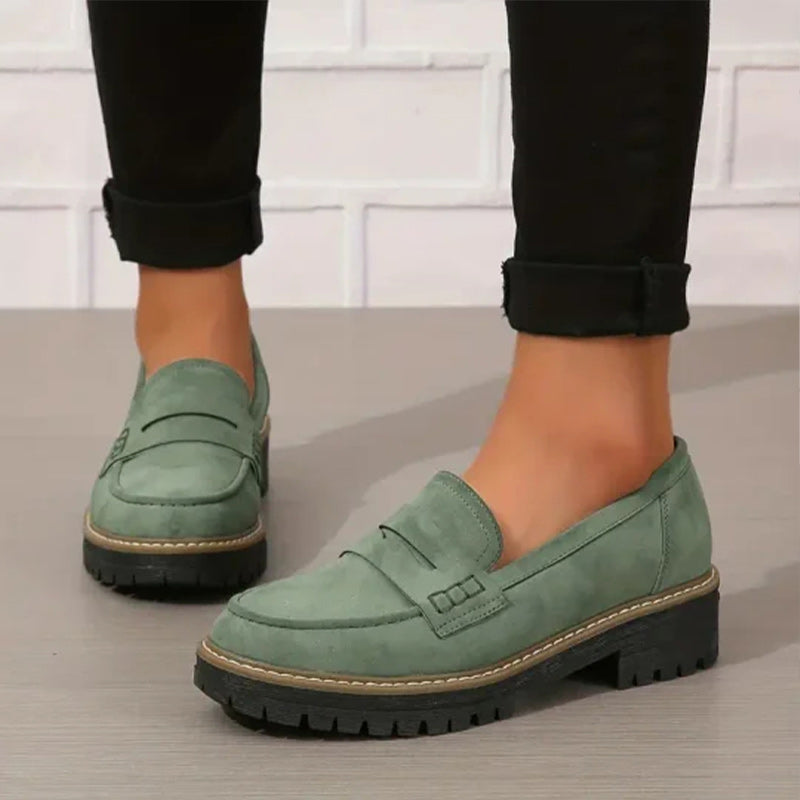 Anine | Women's Chunky Platform Loafers
