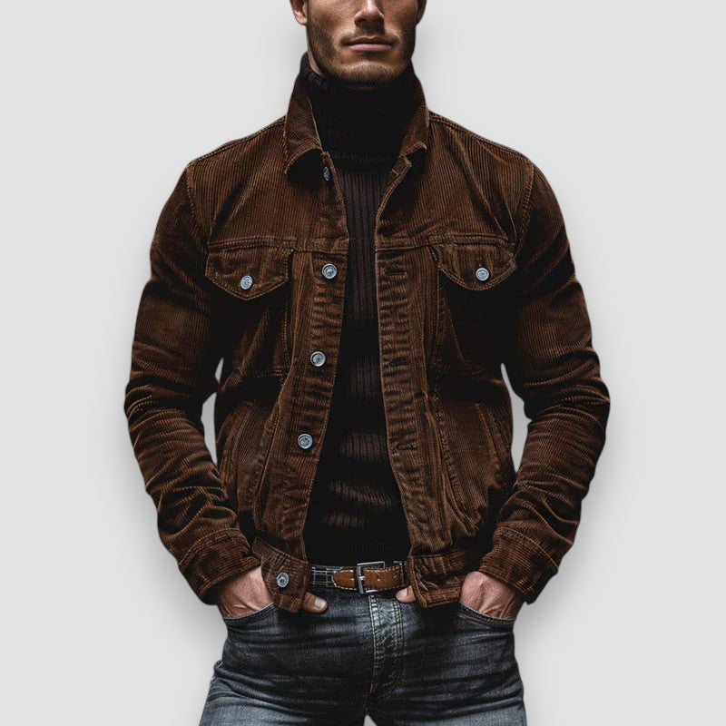 Arvid | Men's Button-Down Casual Jacket