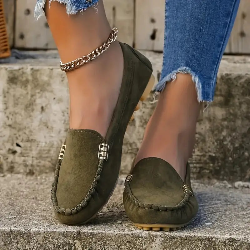 Kay | Women's Casual Slip-On Flats - Breathable and Stylish - Image 6