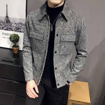 Brandon | Men's Plaid Shirt Jacket - Image 2