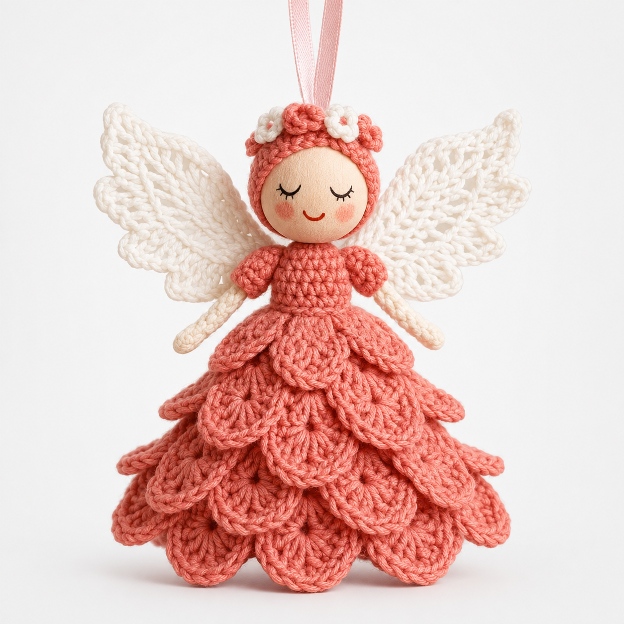 Beginner Crochet Angel Ornament Kit