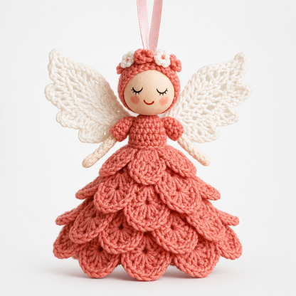 Beginner Crochet Angel Ornament Kit