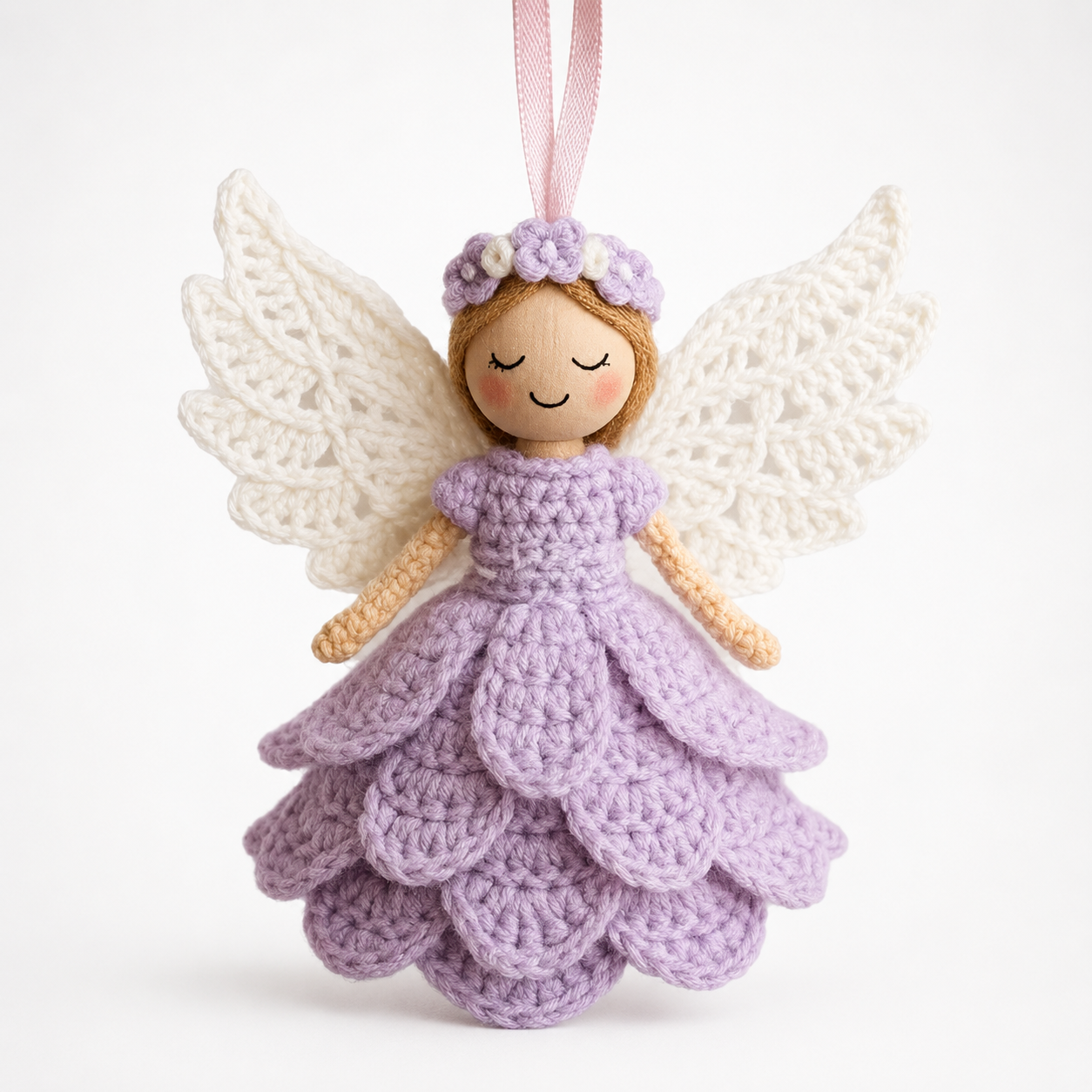 Beginner Crochet Angel Ornament Kit