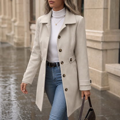 Belted Tailored Blend Trench Coat