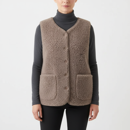 Button-Front Vest